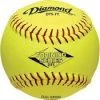 Diamond Sports Diamond 7" Optic Yellow Leather Training Balls 1 Diamond Sports Diamond 7" Optic Yellow Leather Training Balls