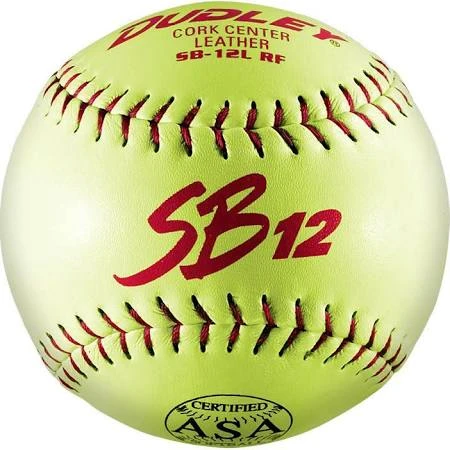 Spalding Dudley SB12L 12" ASA Slowpitch Softballs (dozen) 3 Spalding Dudley SB12L 12" ASA Slowpitch Softballs (dozen)