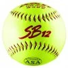 Spalding Dudley SB12T 12" ASA Slowpitch Softballs (dozen) 2 Spalding Dudley SB12T 12" ASA Slowpitch Softballs (dozen)