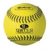 The Softball Group Weighted Optic Yellow 12" Training Softball 1 The Softball Group Weighted Optic Yellow 12" Training Softball