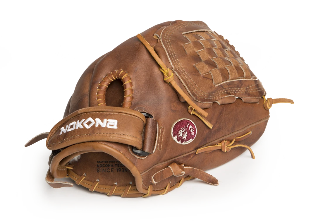 The Softball Group Nokona 12.50" Walnut Fielding Glove 3 The Softball Group Nokona 12.50" Walnut Fielding Glove