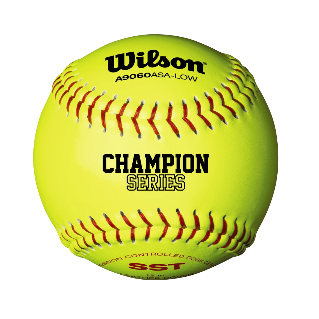 Wilson 12" USA Leather SST Softball (Dozen) Field 3 Wilson 12" USA Leather SST Softball (Dozen) Field